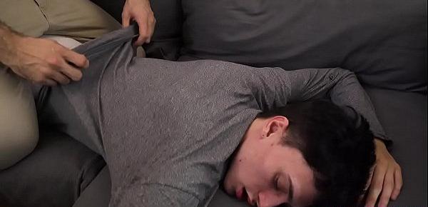  Step dad and son gay sex and massage